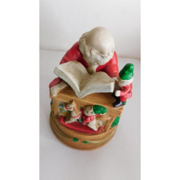 Vintage Abraham & Straus Santas Workshop Figurine READ - Picture 8 of 8